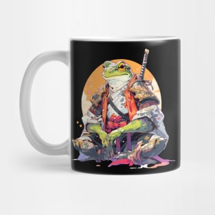 Frog Samurai Mug